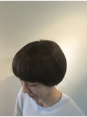 マッシュルームヘア