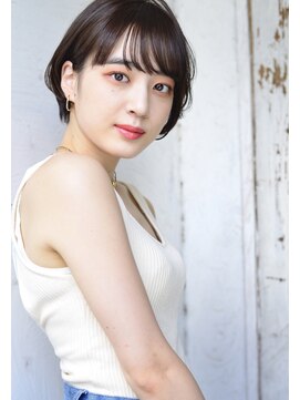 ロロ(ro-ro) 【恵比寿ro-ro】小顔ウェットヘア×くすみブルー