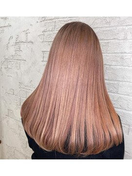 プライズ 池袋店(prize) ピンクベージュ暖色系カラーエモージュベージュ艶髪池袋2168