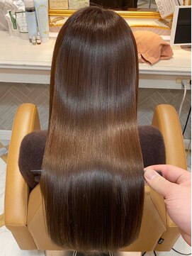 リール 銀座(R'EEL) ショコラアッシュ×美髪[髪質改善/縮毛矯正]