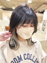 YUCCAで【なりたい×可愛い】を叶えるー。顔まわりを明るく見せてくれるインナーカラーはずっと人気！