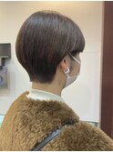 丸みショートヘア