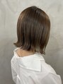 ロアヘアーコーディネート 京都駅前店(LoRE hair coordinate)&nbsp;ギリくくれる長さのある、ぷつっと切りっぱなしボブ