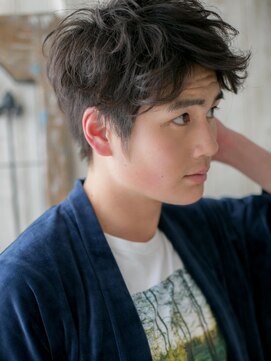 モッズヘアメン 札幌月寒店(mod's hair men) アップバングで好感！カジュアルに仕上げたこなれヘアi札幌月寒