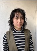 【表参道　roijir】ミディアムパーマ×ハードパーマ