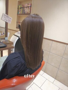 ネオリーブチノ 登戸店(Neolive cino) 【髪質改善カラー】酸熱TR+カラー+ハホニコTR