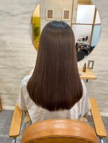 ジーナ 本八幡(Zina)&nbsp;大人かわいい20代30代40代小顔ショコラベージュ　Zina本八幡