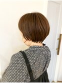 明るめカラー ショートスタイル