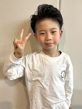 ルーツ ヘア デザイン(roots hair design) 西区新町美容室★roots★キッズパーマ★キッズカット