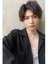 ケアリー 大泉学園(Carelly)&nbsp;ツイストパーマ七三オールバックマッシュウルフスリークショート