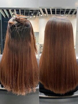 クィーンズガーデンバイケーツーギンザ(QUEEN’S GARDEN by K two GINZA) 美髪縮毛矯正*髪質改善トリートメント*ロングレイヤーカット