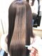 ゼロオーツー(0 O2)の写真/ダメージレスで自然なストレートに♪髪質に合わせた縮毛矯正で、指通りなめらかなサラツヤ髪へ！