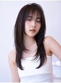 20代30代/大人かわいい/小顔ひし形/ウルフ/ミディアムレイヤー