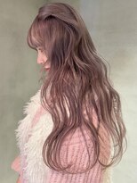 ペレ 梅田(PELE)&nbsp;前髪/アンブレラカラー/こなれミディ/イメチェン/ウェーブパーマ