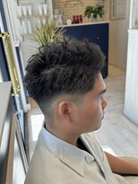 アンソル オブ リシェール(N'SOL of RICHAIR)&nbsp;ベリーショート/ダークアッシュ/ニュアンスパーマ/韓国マッシュ