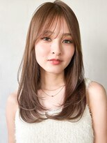 ボブウルフウェーブパーマくせ毛風カール前髪こなれミディ
