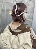 タイトヘアセット/成人式ヘアセット/お呼ばれヘアセット