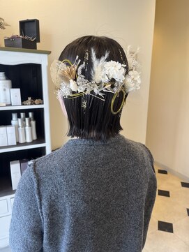 ディーヴァヘアーエズ(DIVA hair Eze) 【kotone】成人式ヘアセット*ボブ