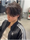 波巻きツイストスパイラルパーマ/フェザーパーマ/眉毛/メンズ