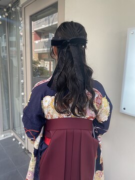 ウル(ulu) 袴着付け×ヘアセット