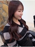 ブリーチ無しショコラブラウン・韓国巻き＊名駅/名古屋