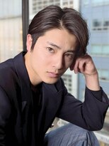 ケーツー 谷町(K-two)&nbsp;メンズカット*ビジネスマン*刈り上げ*七三*アップバング*黒髪