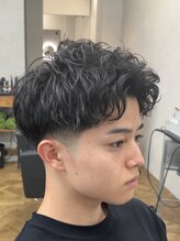 ステアーズ(Stairs)&nbsp;楽に決まる短髪パーマ