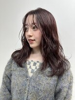 グローバルヘアー バランス(global hair BALANCE) 10代20代/パーマ風/ピンク/レイヤー