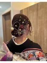 ラプチャー 上小田井(RAPTURE) 卒業式、成人式ヘアセット