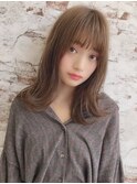 ミディアムレイヤーカット/似合わせカット/髪質改善/錦糸町