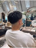 men's/メンズ/刈り上げセンターパート/リバースセンターパート