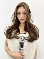 キング 心斎橋店(K!ng)&nbsp;ハイライトカラーミルクティーベージュレイヤーカット髪質改善