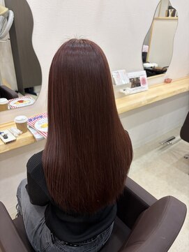 アミュー(Amyu) ブリーチなしでできる赤髪