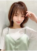 ゆるふわボブハッシュカット外ハネボブ【浦和】