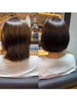 ネオリーブ モカ 川崎チネチッタ店(Neolive mocca) ボブ×ミルクブラウン