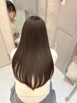エヌ 大阪梅田茶屋町(enu) 髪質改善×ナチュラルブラウン