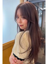 レル(lelu)&nbsp;韓国風レイヤー×2wayバング