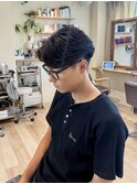 【zest中野】メンズセンターパート