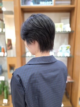 プランタンアヴェダ(printemps AVEDA)の写真/【盛岡/クロステラスMORIOKA】丁寧なカット技術で満足出来るstyleに♪