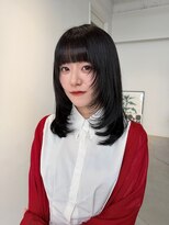シカ(sica)&nbsp;札幌美容室/札幌レイヤーカット/透明感カラー