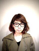 プランクスター(prankster)&nbsp;[prankster]赤いポイントカラーのボブ