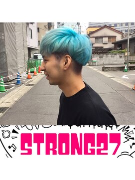 ストロング27(STRONG27) アトミックターコイズグラデーション