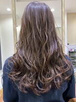 ジェービーヘア 稲毛(jb hair)&nbsp;大人女性向け　イルミナカラー無造作カール