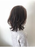 ミディアム×ヌーディーベージュ_TREAT浦安