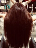 ヘアカラー専門店 カラフルパレット つやつやピンクブラウンー