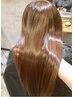 新!【癖毛/髪質改善】M3D酸熱融合カラ-+艶髪ケラチントリ-トメント¥20900～→