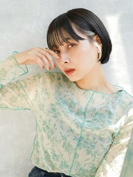 ラックスビールーチェ 沖縄那覇イオンモール店(LUXBE LUCE) マッシュショートインナーカラー【LUXBE　LUCE　沖縄那覇店】