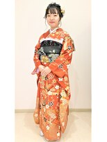 デザインヘアーピアジェ 八木店(DESIGN HAIR PIAGET) ☆2022年・ピアジェ成人式☆最新アップ&着付&メイク☆1