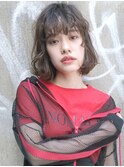 ニュアンスボブ_くびれヘアビタミンカラーメルティカラー_8600