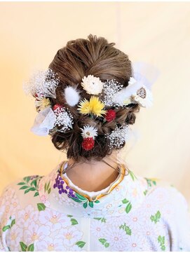 リタ(RiTA) ユルフワ編み込みスタイル